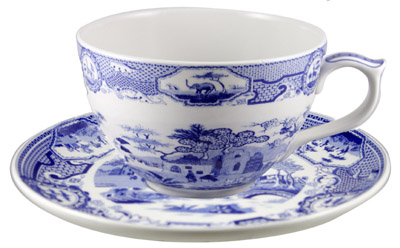 Cup and Saucer Grande Gothic Castle